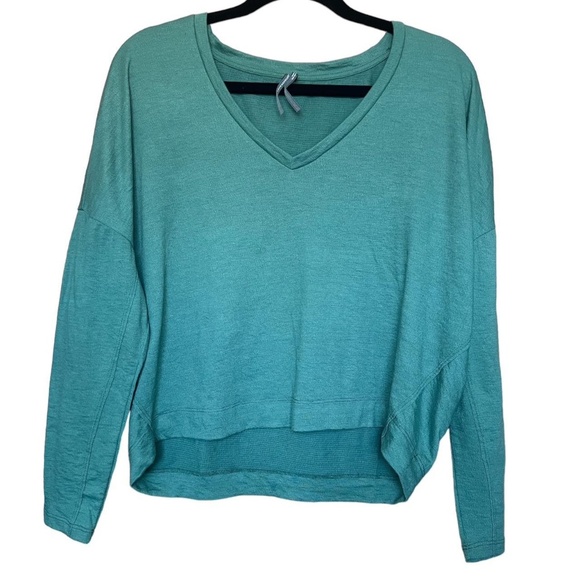 Anthropology green long sleeve shirt - Picture 1 of 3
